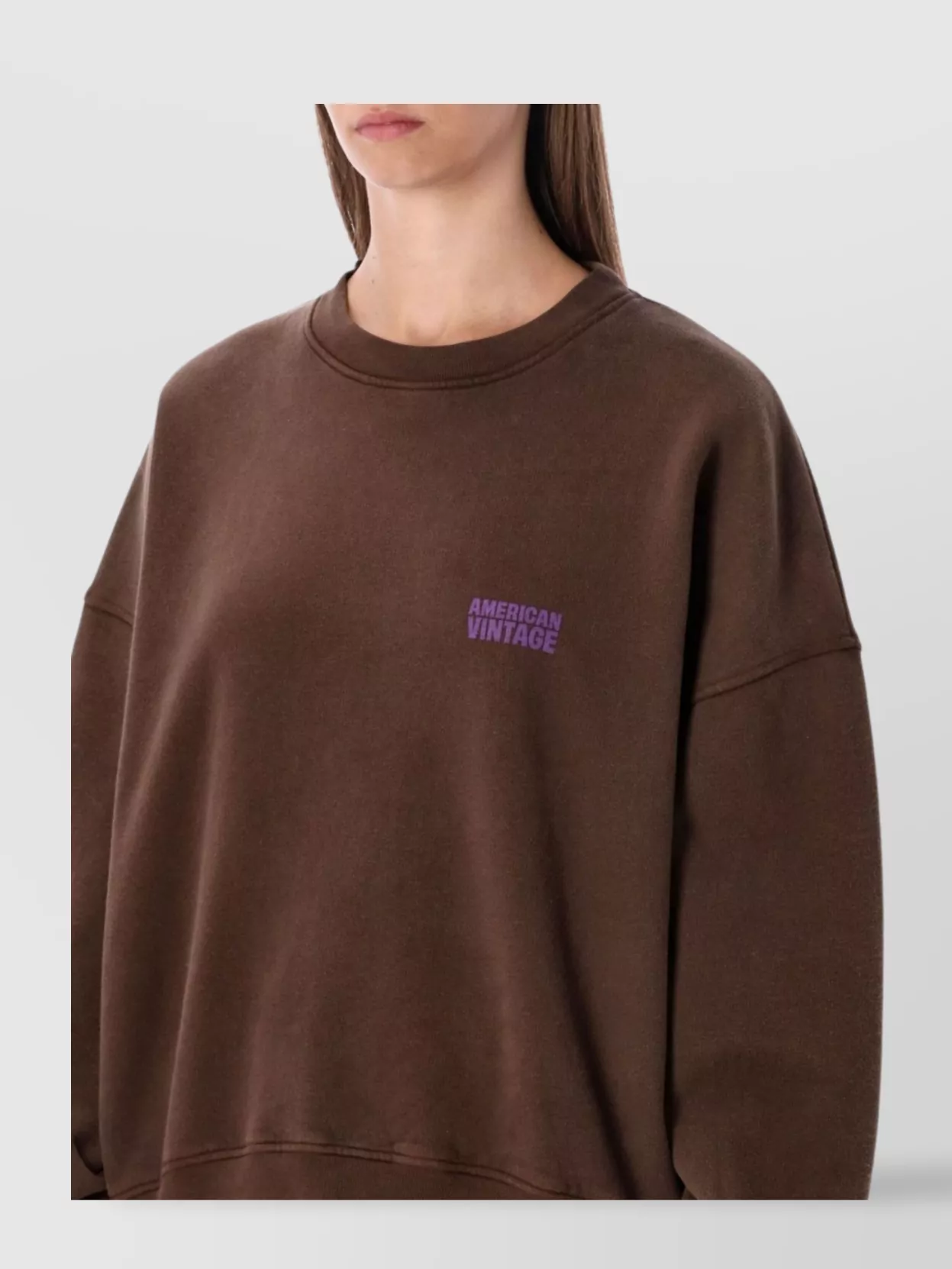 American Vintage Casual Crewneck Top For Everyday Wear