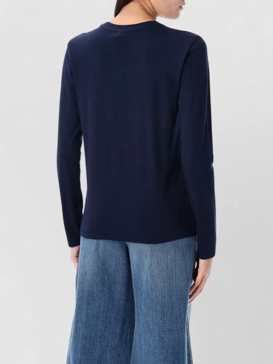 Polo Ralph Lauren Long Sleeve Crew Neck Straight Cut T-Shirt