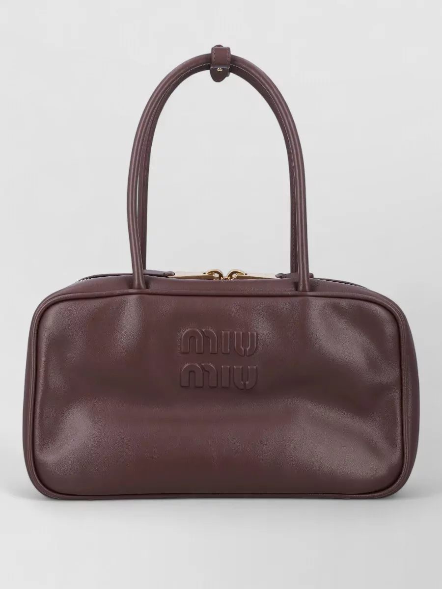 Miu Miu beau small leather shoulder bag
