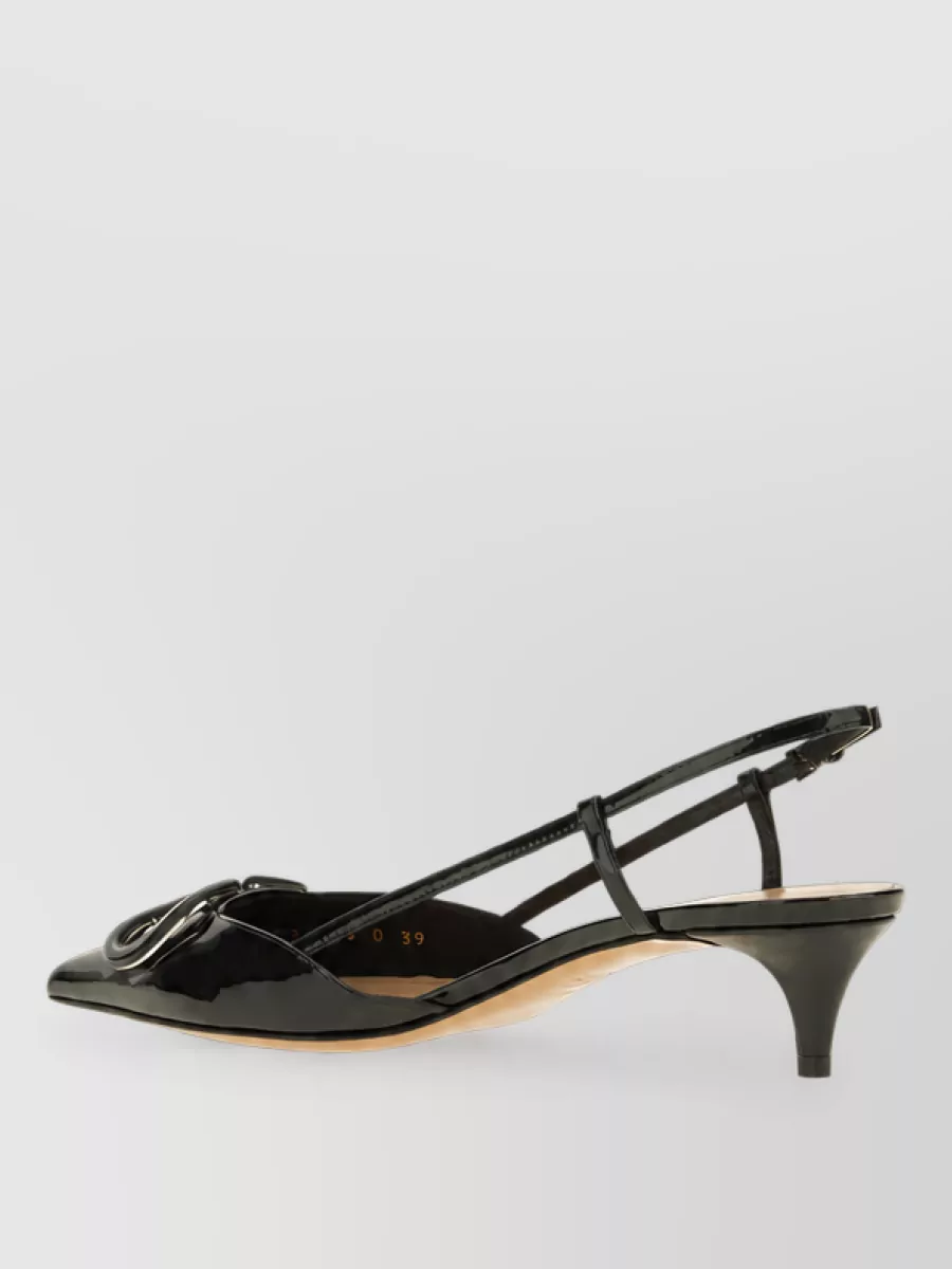 Valentino Garavani Patent Leather Mules