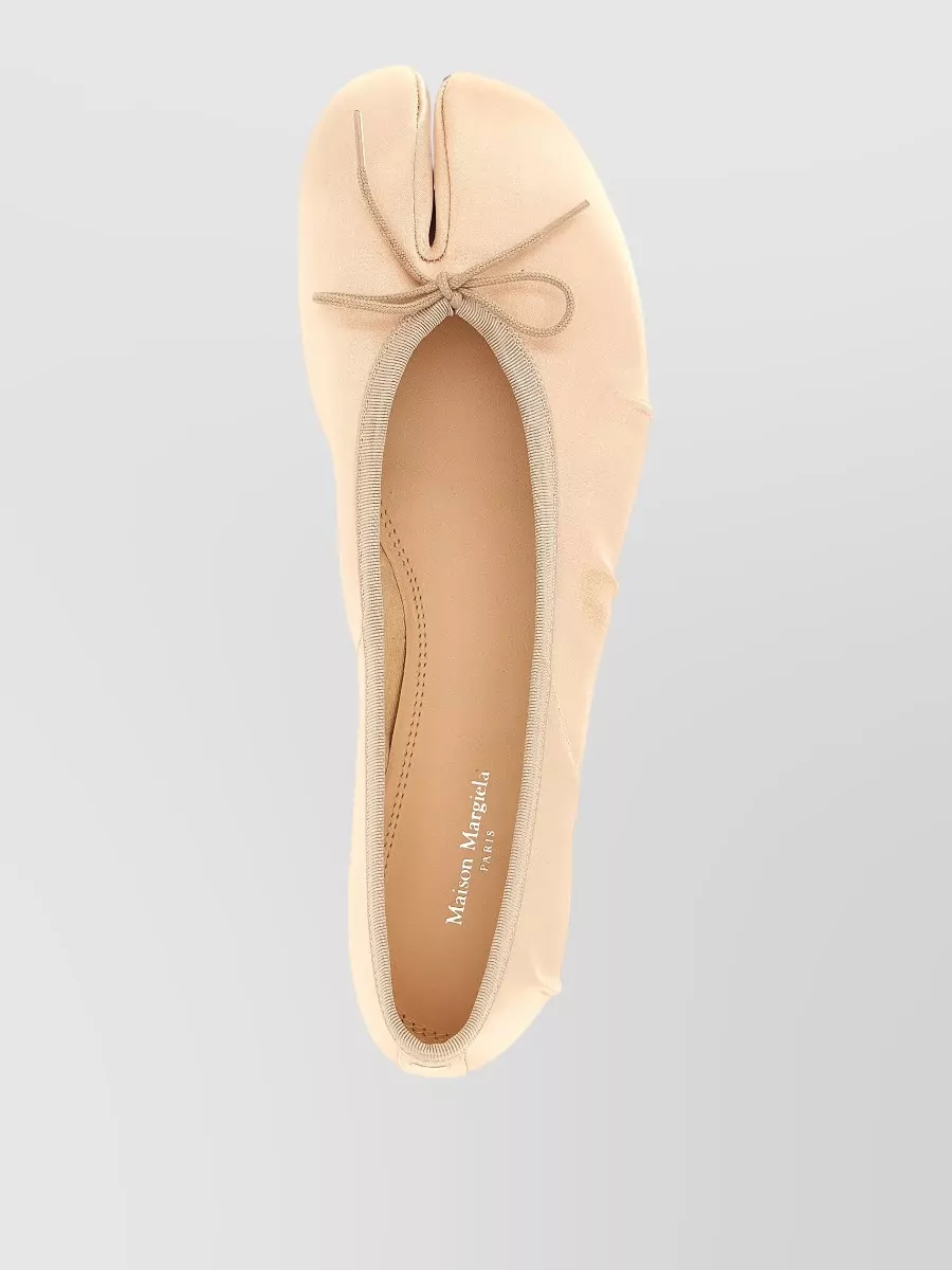 Maison Margiela Satin Ballerina Shoes