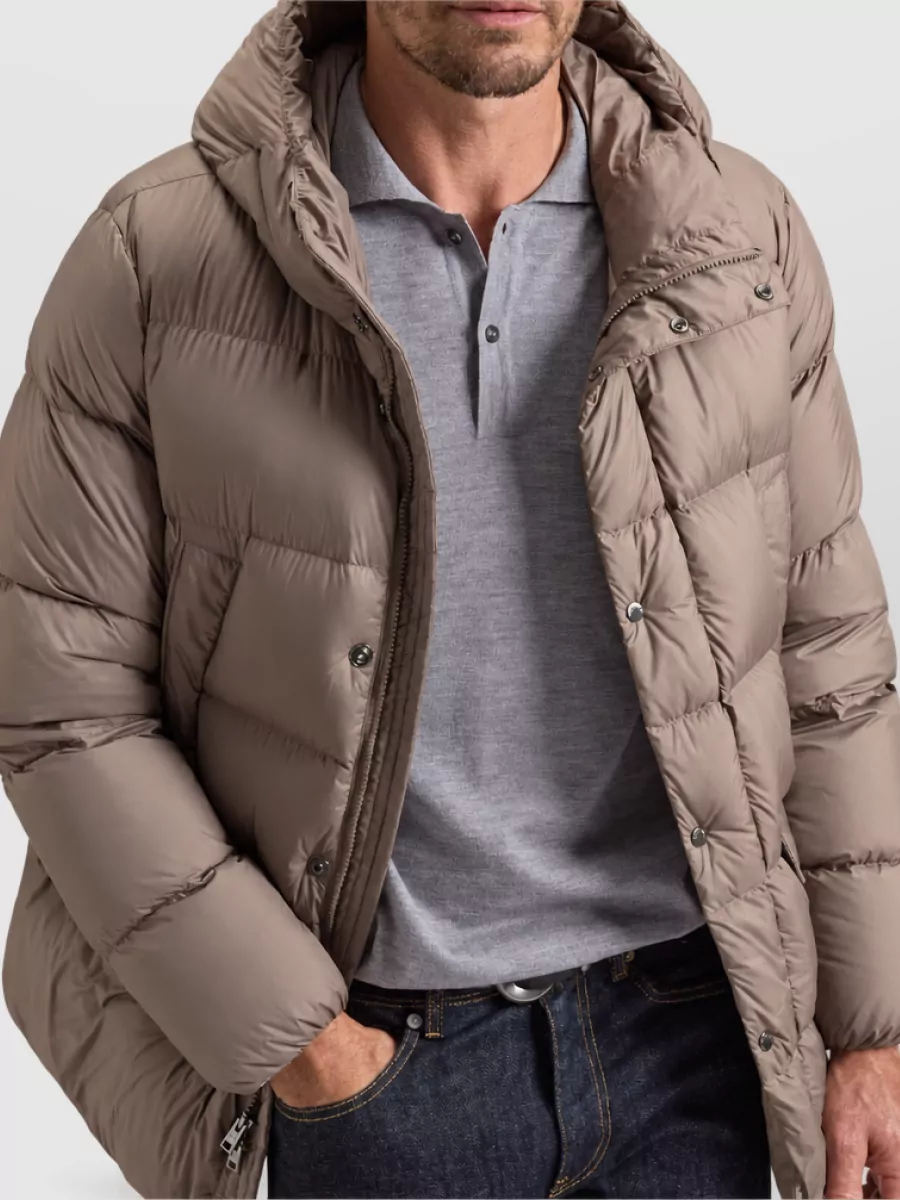 Woolrich Quilted Hooded Parka