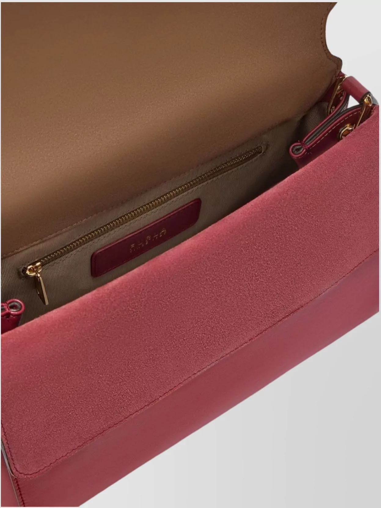 Furla Structured Shoulder Bag Adjustable Strap