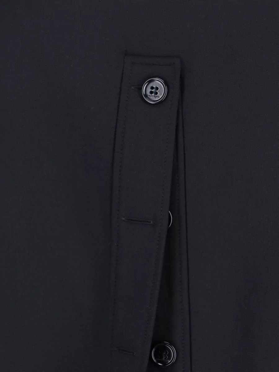 Courrèges Belt Loop Skirt Midi Knee Length Front Slit