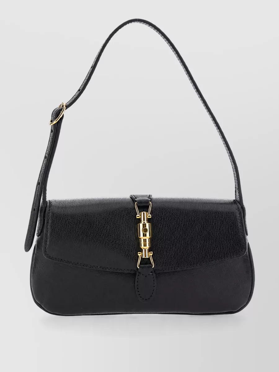 Gucci gucci jackie small leather clutch bag