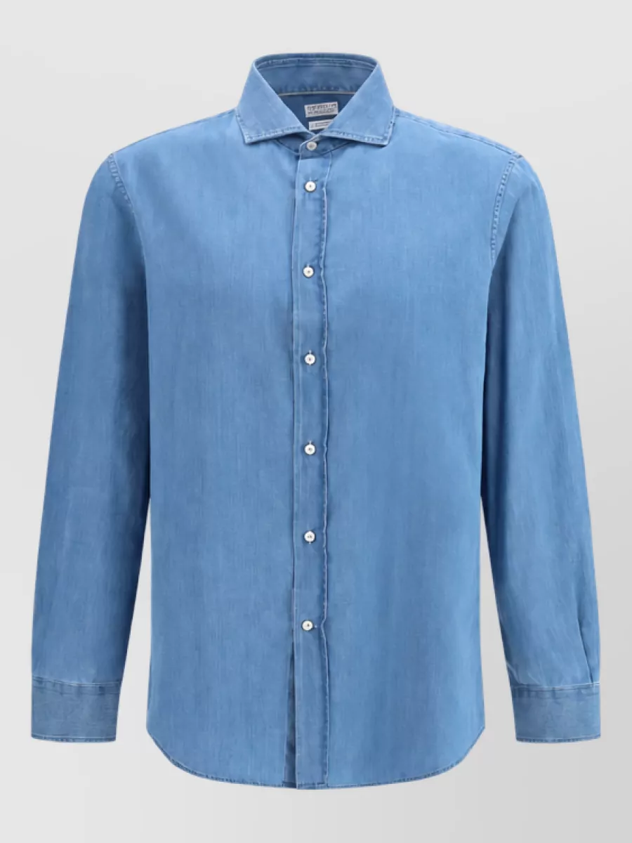 Brunello Cucinelli denim shirt