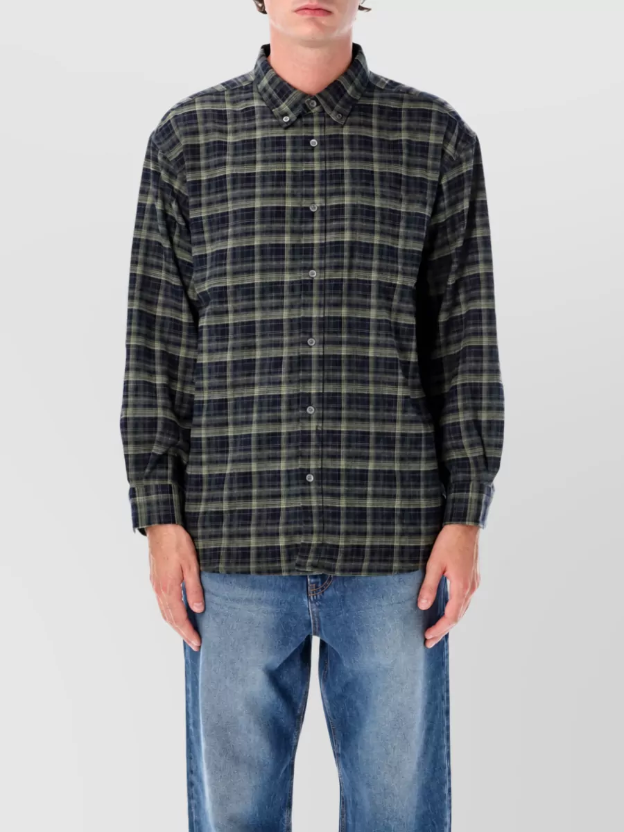 Dunst Checked flannel shirt