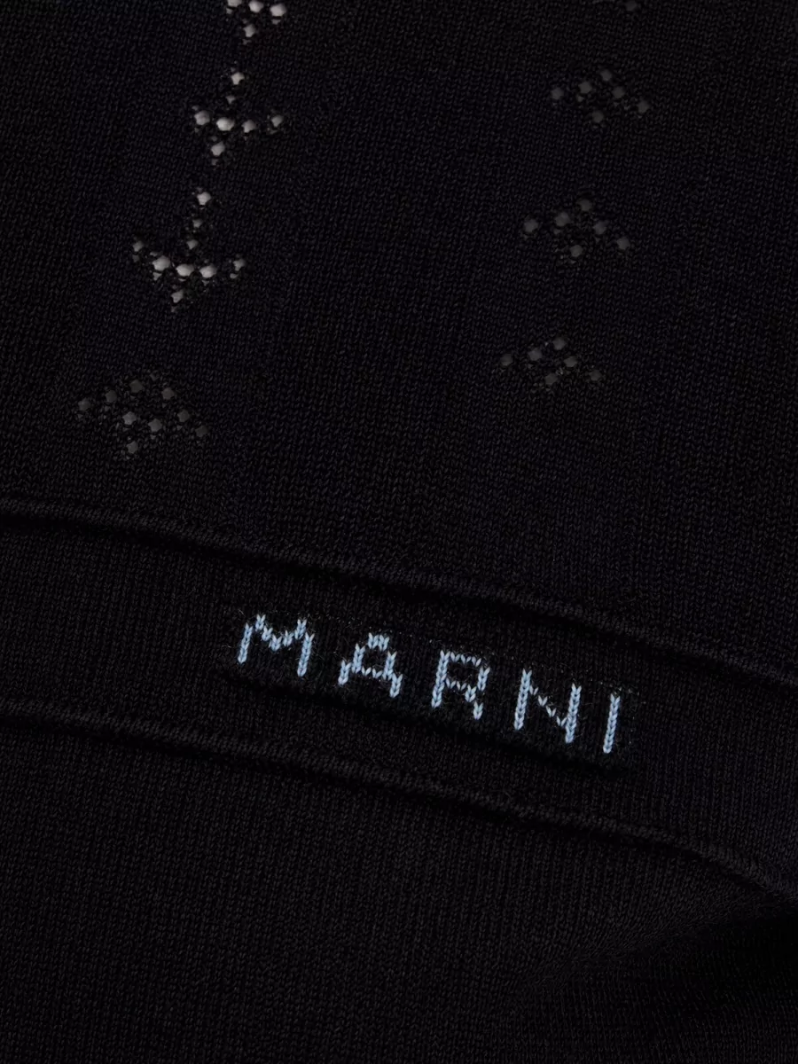 Marni Silk Blend Polo Shirt