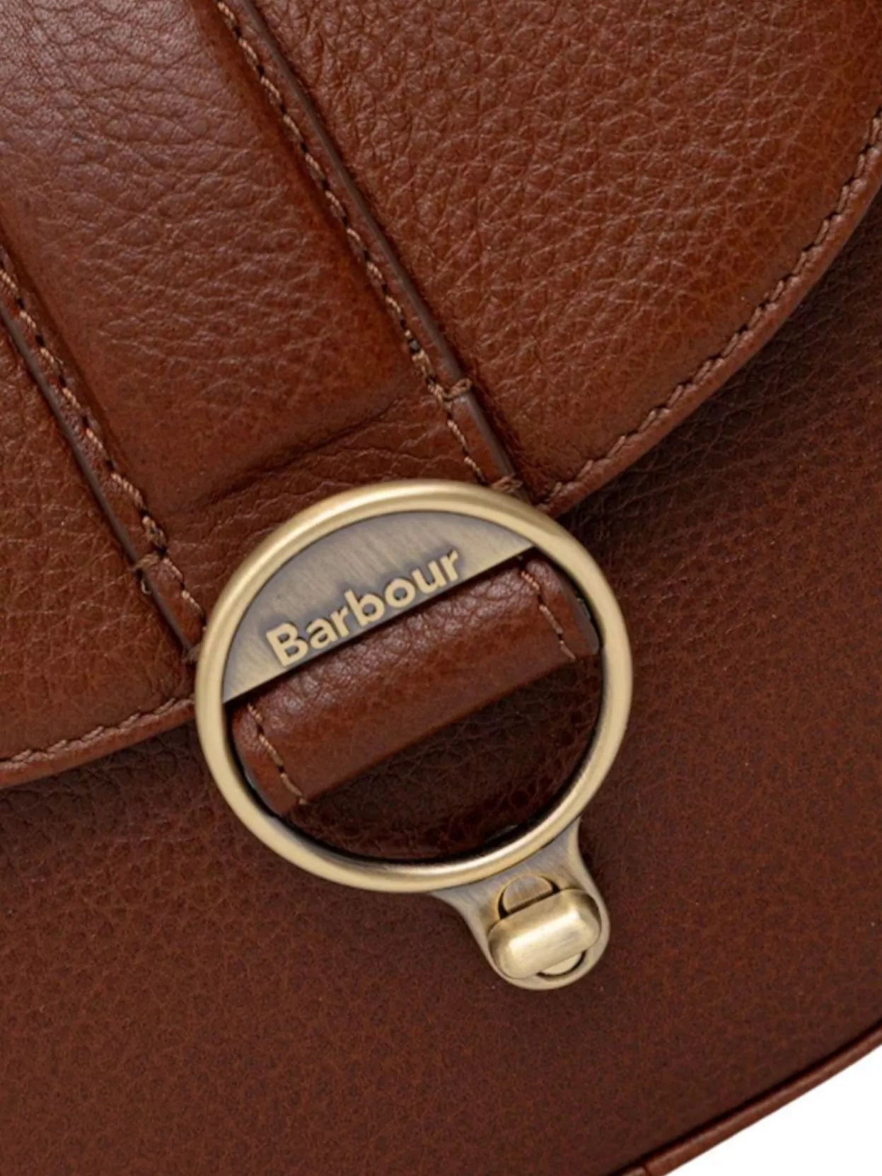 Barbour Textured Shoulder Bag Adjustable Strap