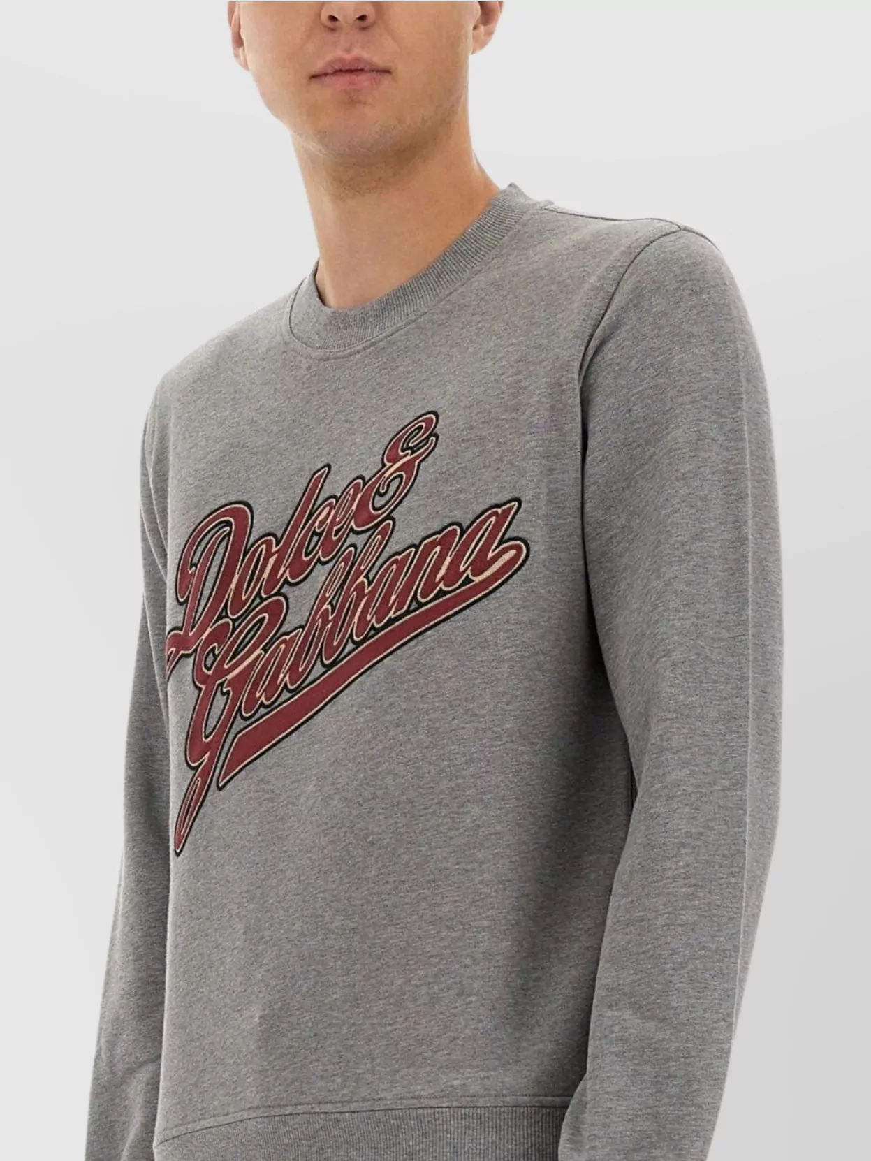 Dolce&Gabbana Crew Neck Knitwear Sweater