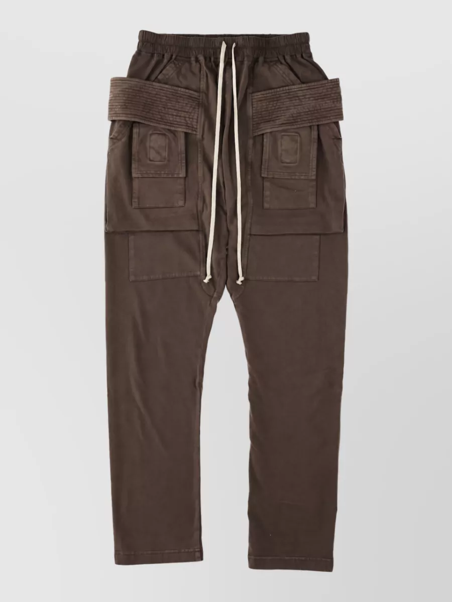 Rick Owens Drkshdw cotton straight-leg pants