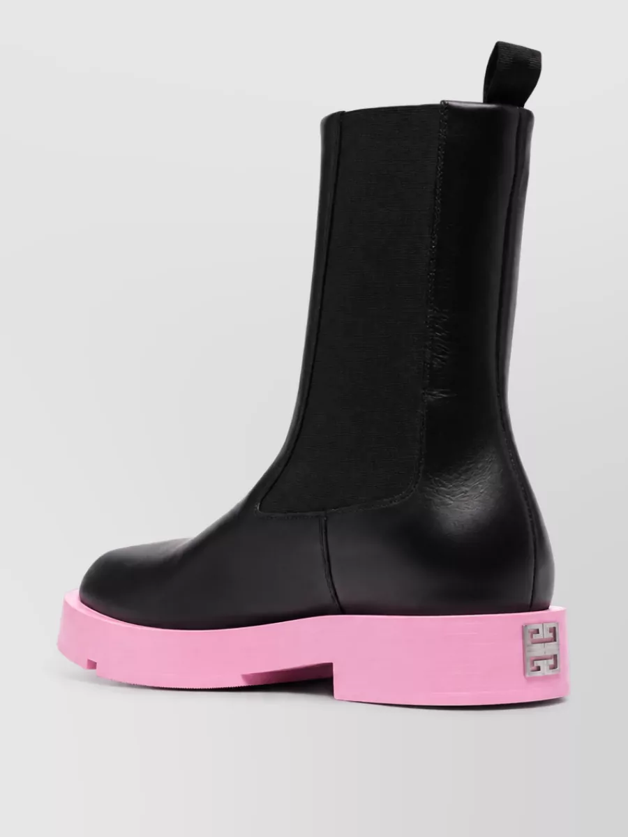 Givenchy Leather Colorblock Boots