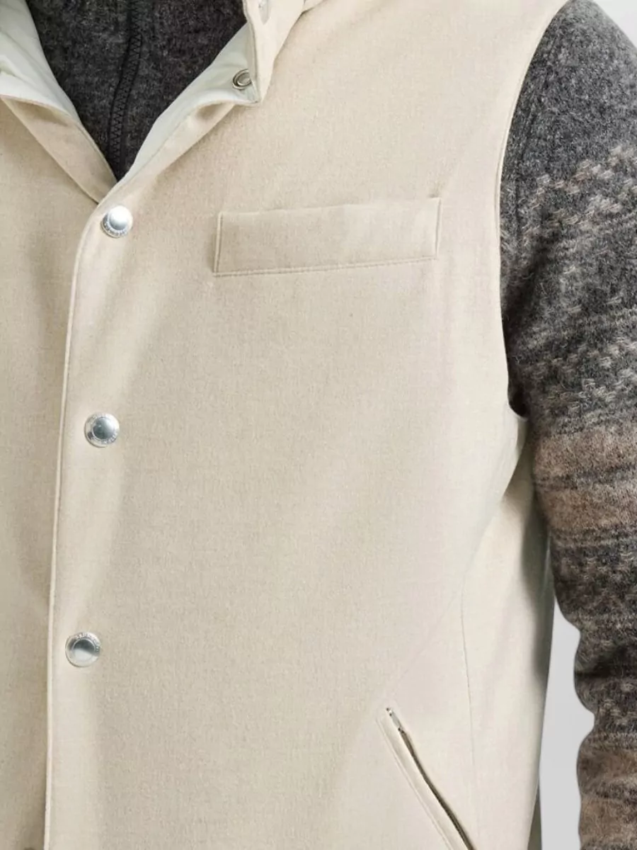 Brunello Cucinelli Wool Flannel Down Padded Vest