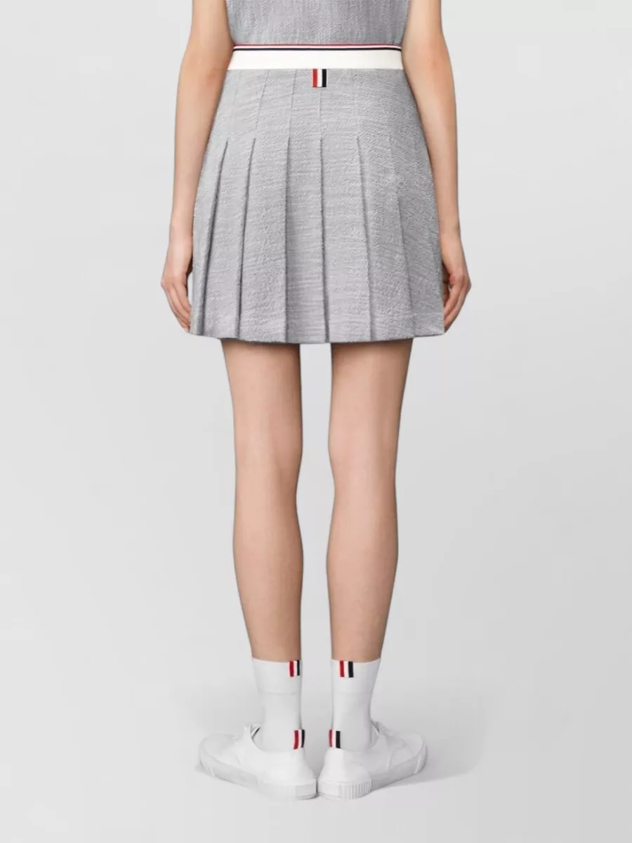 Thom Browne Pleated Mini Skirt