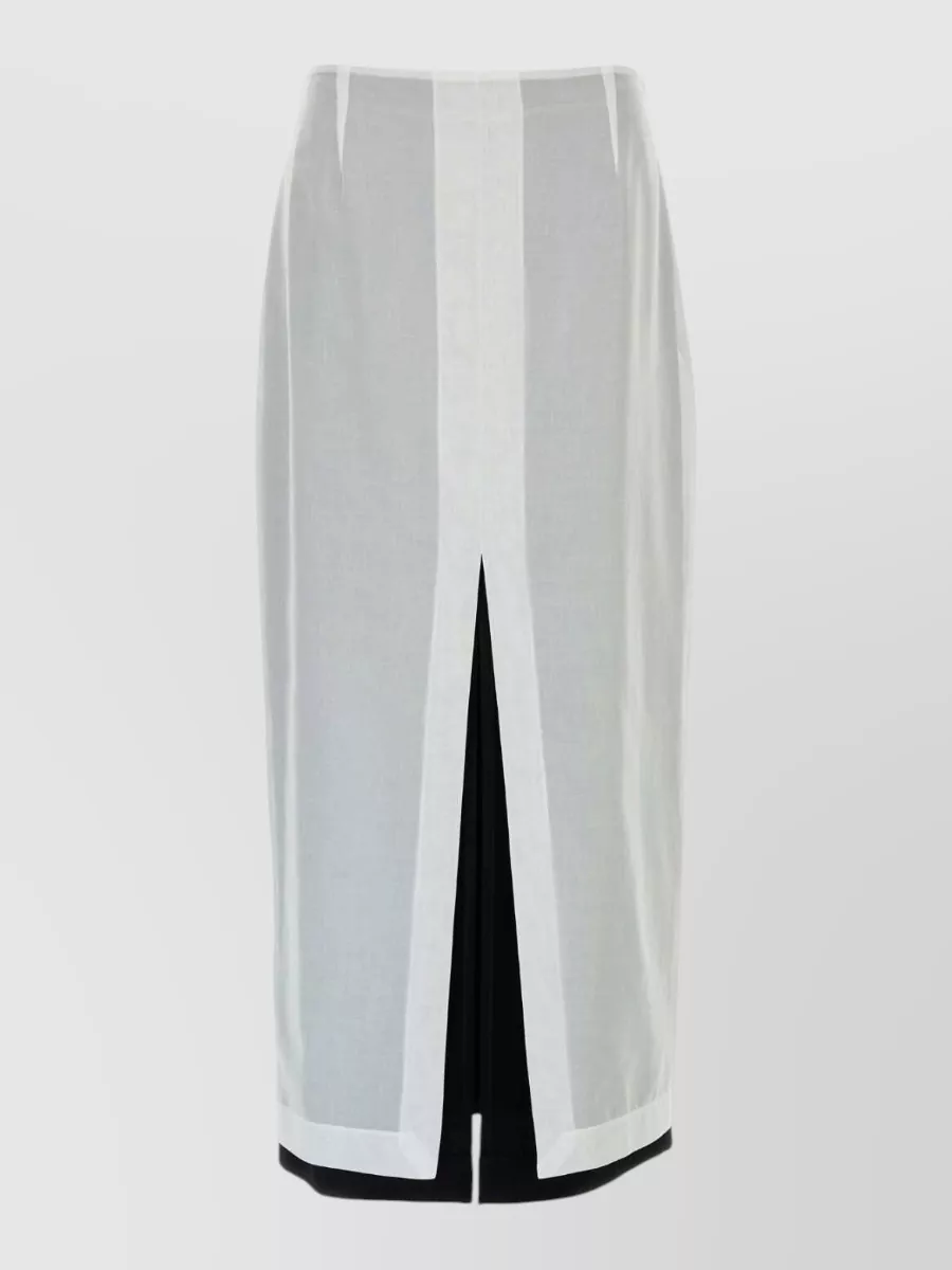 The Row Cotton Pencil Skirt