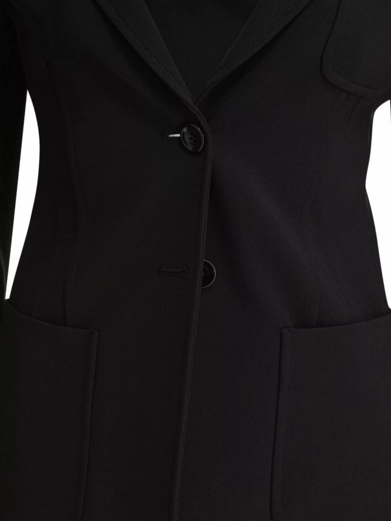 Max Mara Backless Jacket With Pockets And Lapel