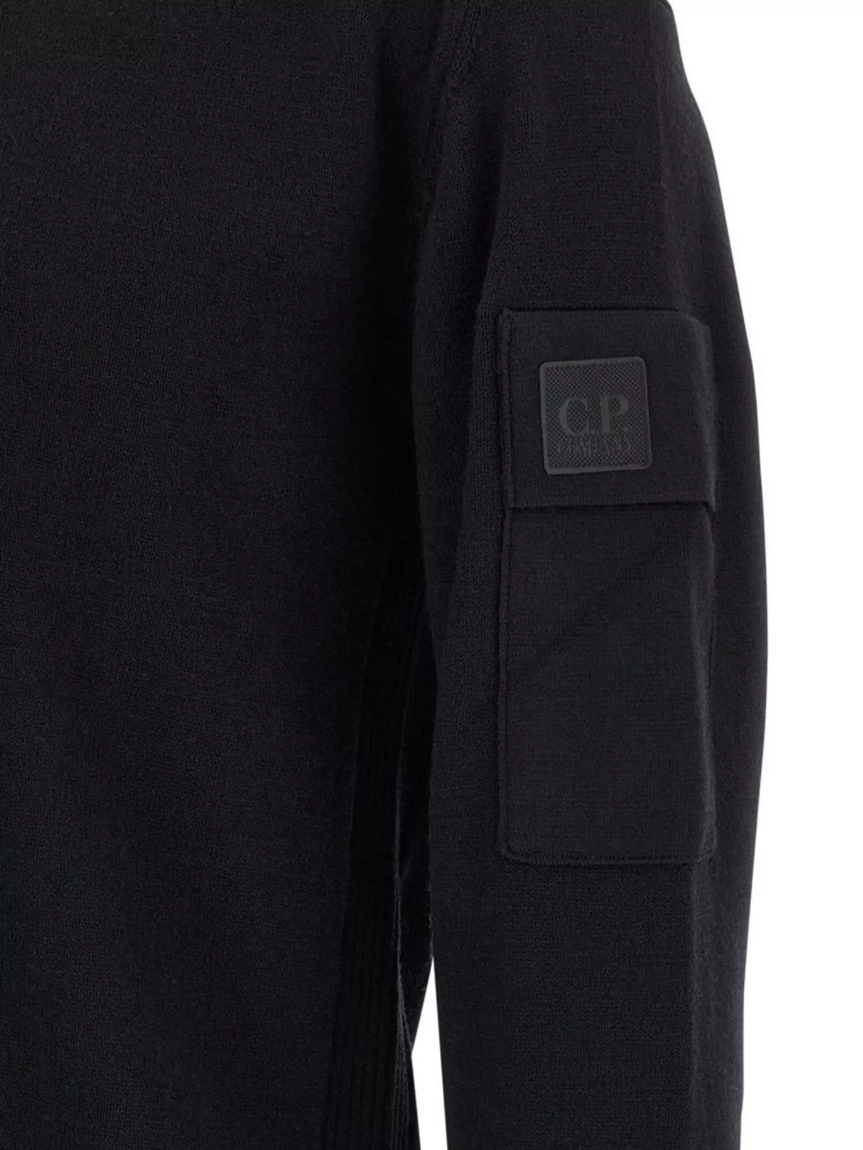 C.p. Company Half Zip Sweater Arm Pocket