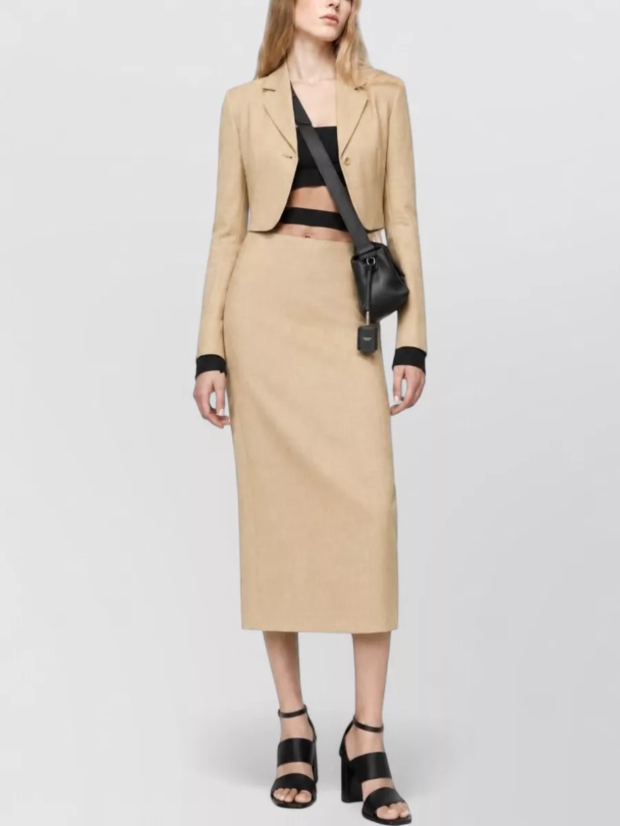 Max Mara Linen Cropped Jacket