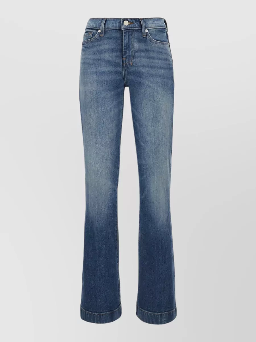 7 For All Mankind denim flared trousers