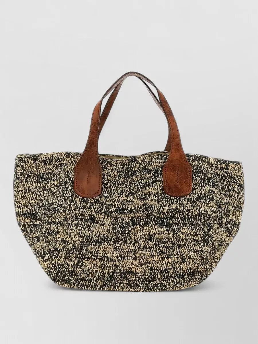 Ibeliv raffia tote bag