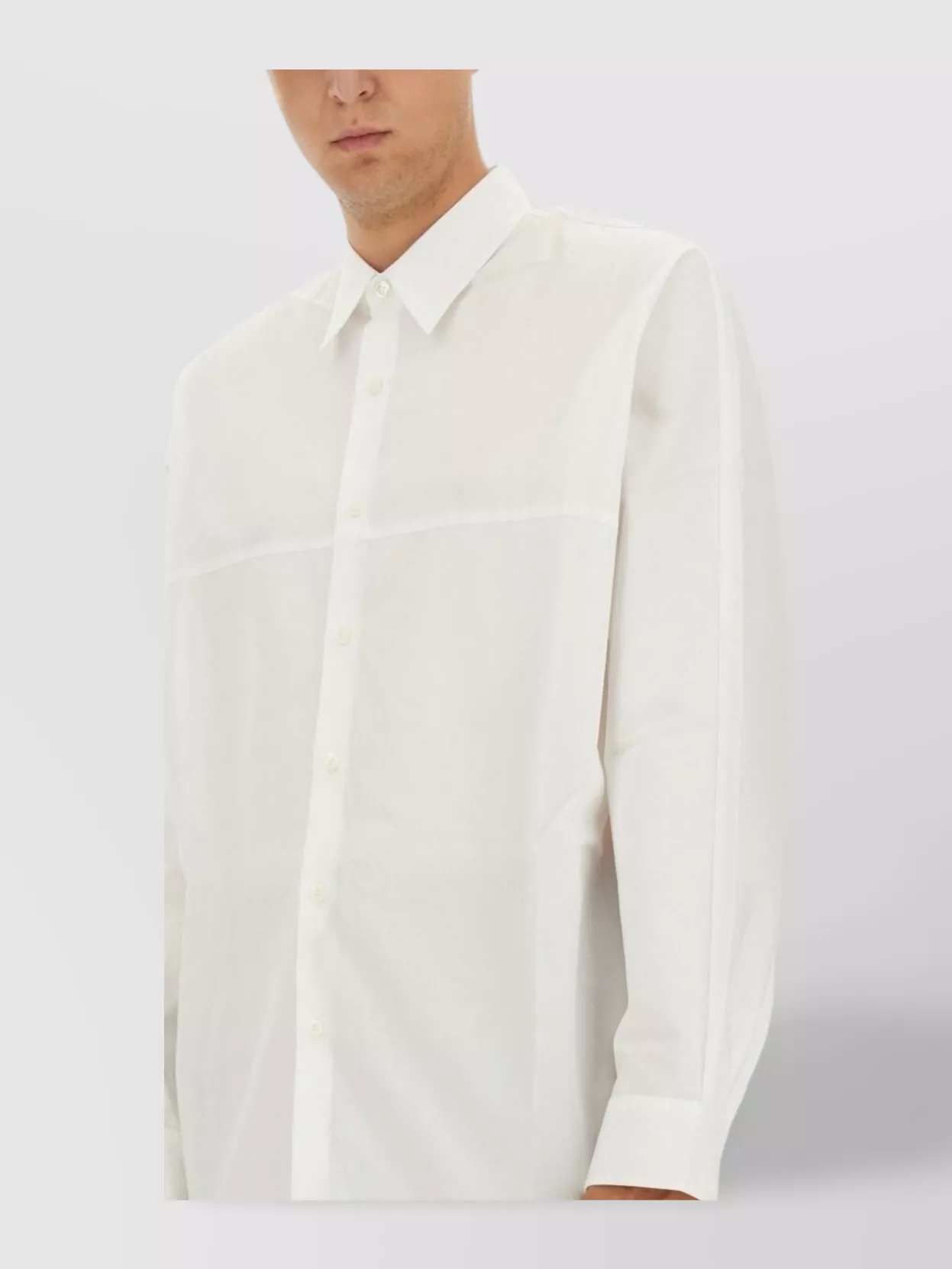 Dries Van Noten Long Sleeve Regular Fit Shirt With Collar