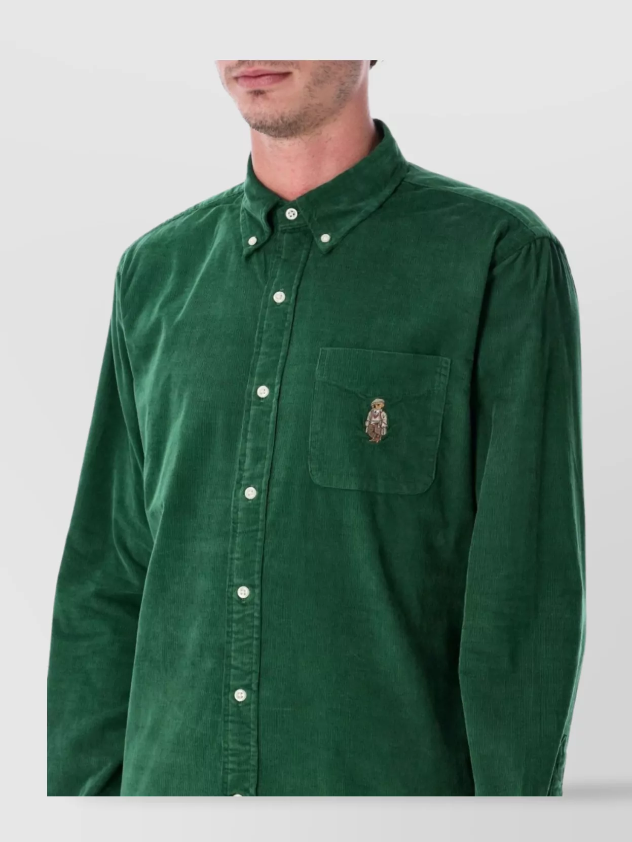Polo Ralph Lauren Corduroy Button-down Shirt Embroidery