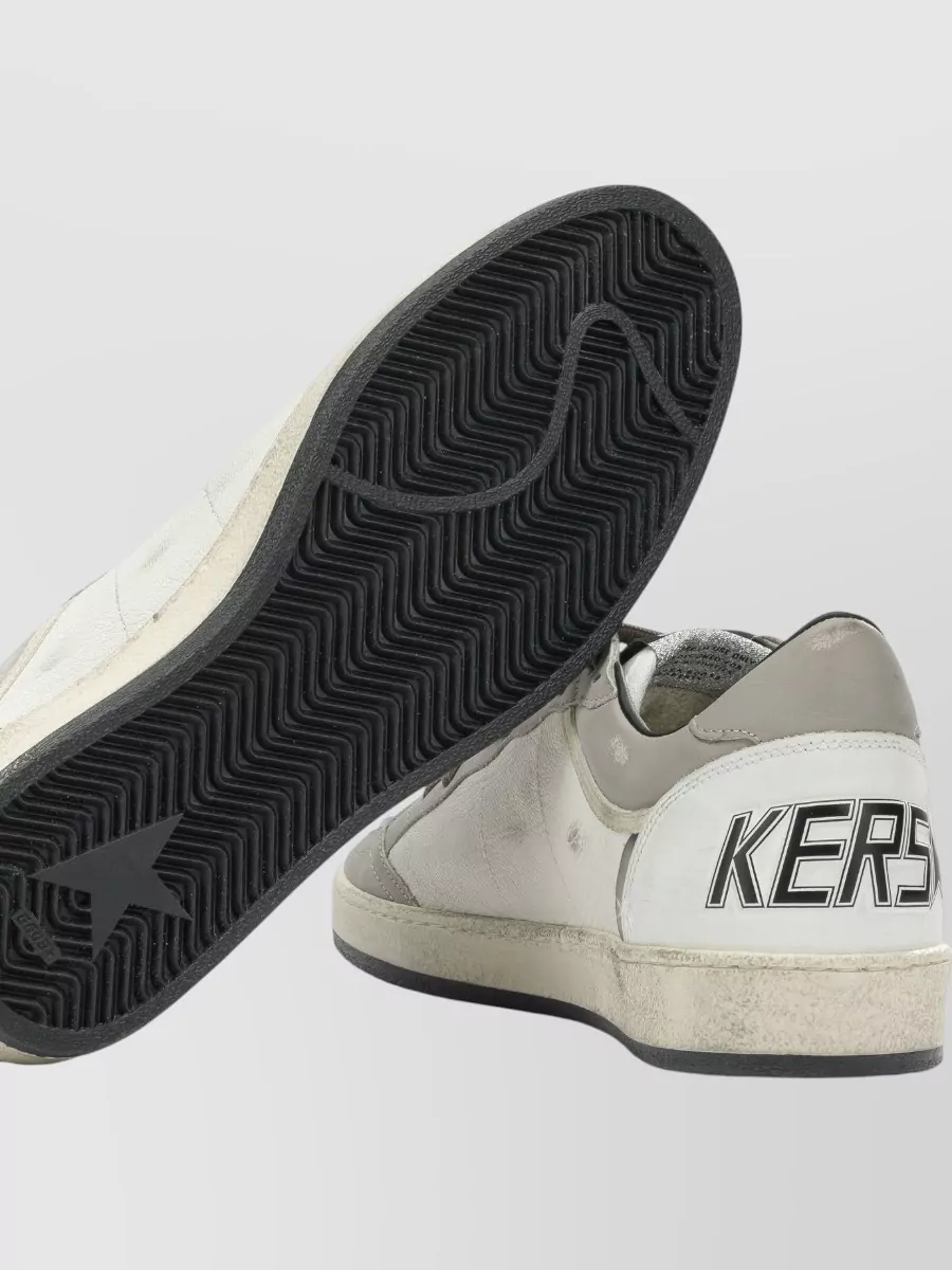 Golden Goose Leather Low-Top Sneakers