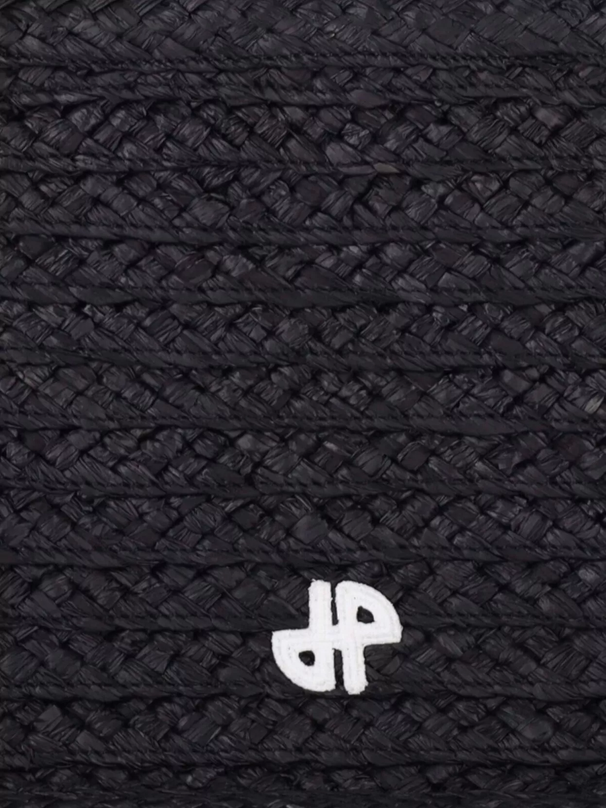 Patou Braided Tote Bag With Top Handles And Strap