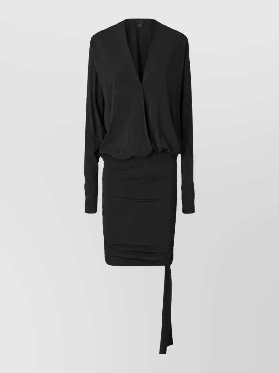Pinko stretch viscose mini dress
