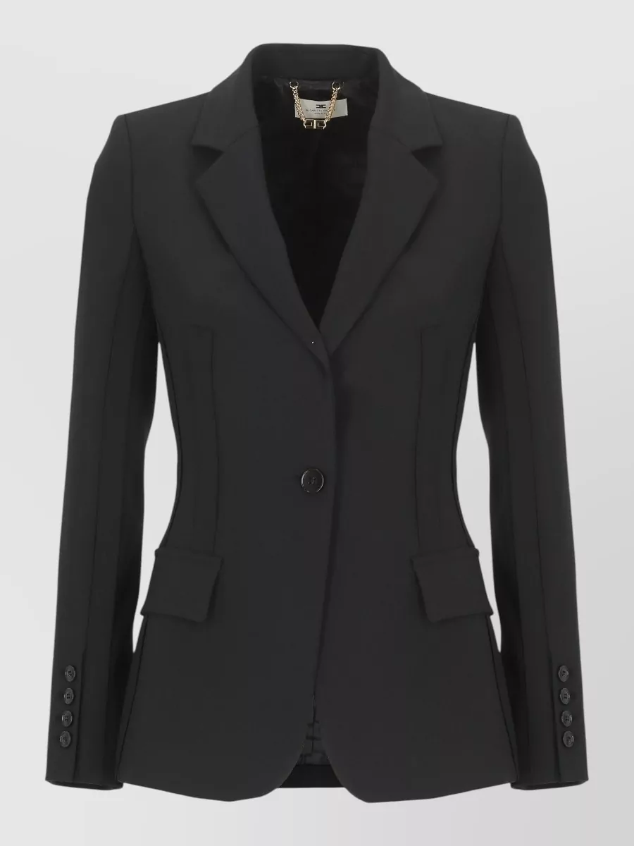 Elisabetta Franchi single-breasted blazer