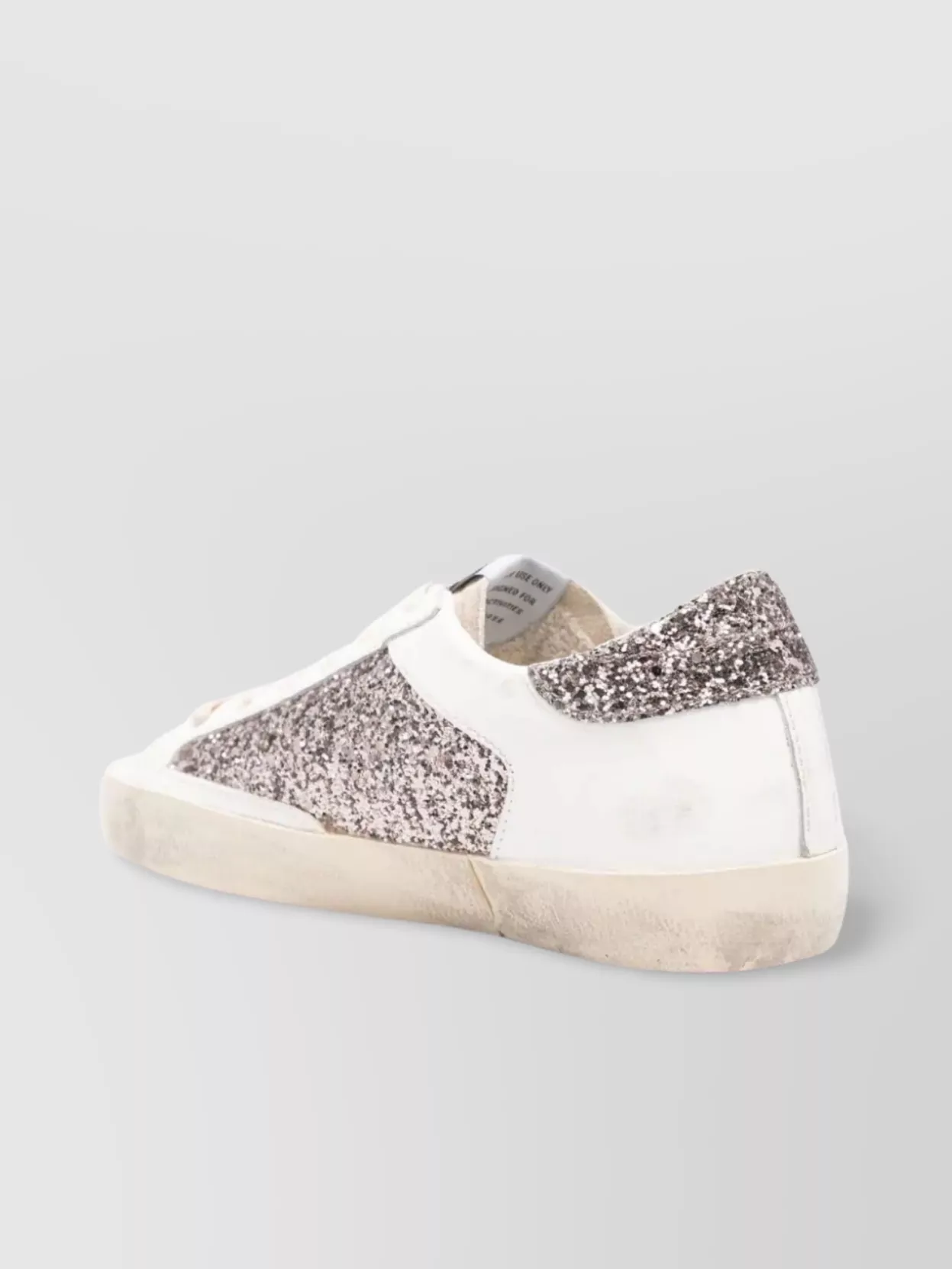 Golden Goose Star Appliqué Glitter Sneakers