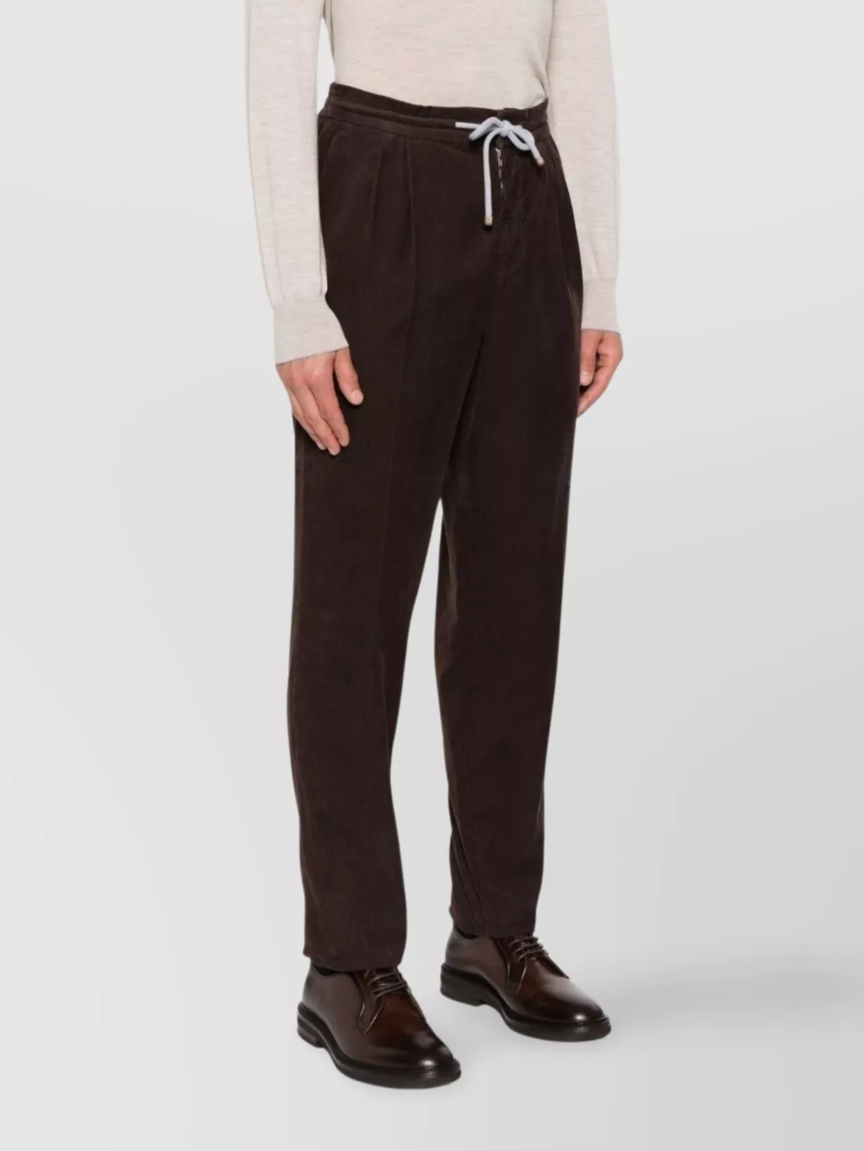 Brunello Cucinelli Corduroy Trousers With Back And Side Pockets