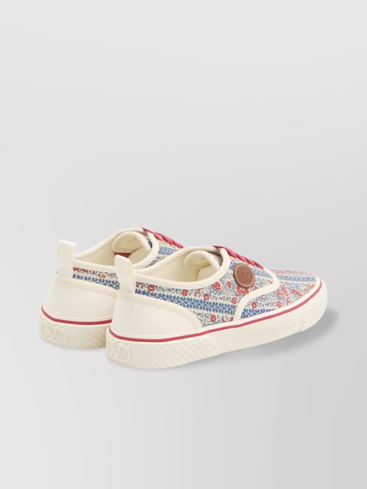 Valentino Garavani Nojoke Leather Imperfections Sneakers
