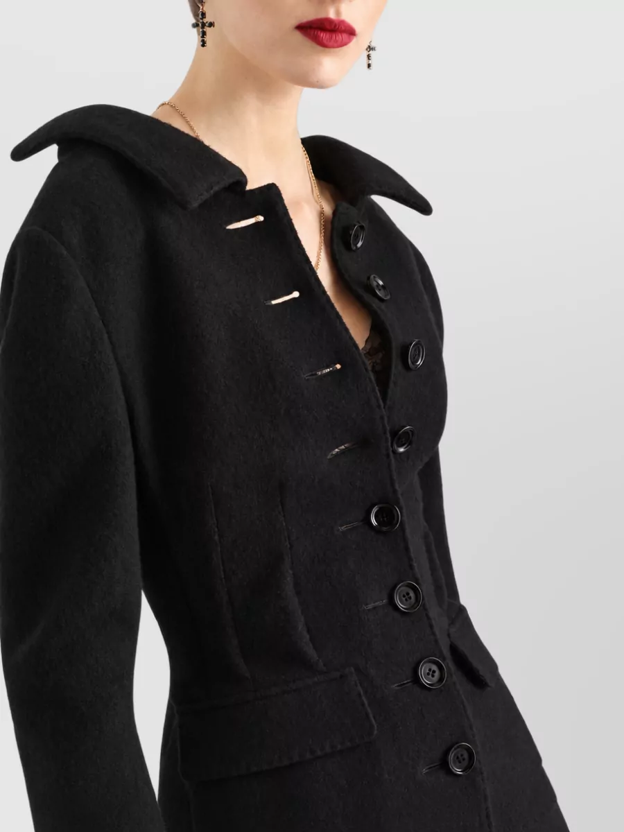 Dolce&Gabbana Virgin Wool Slim-Fit Single-Breasted Blazer