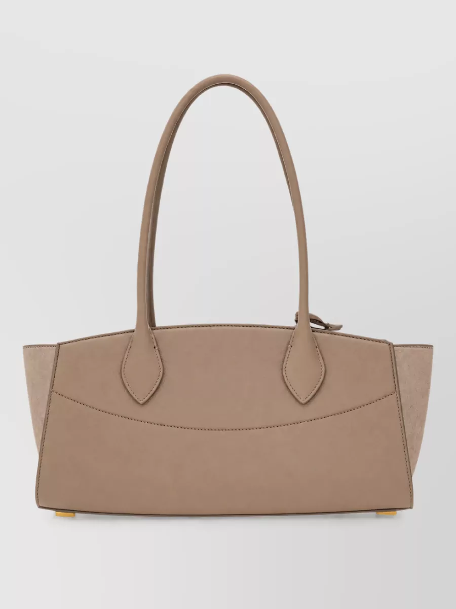 Ferragamo St Soft Ew Leather Tote Bag