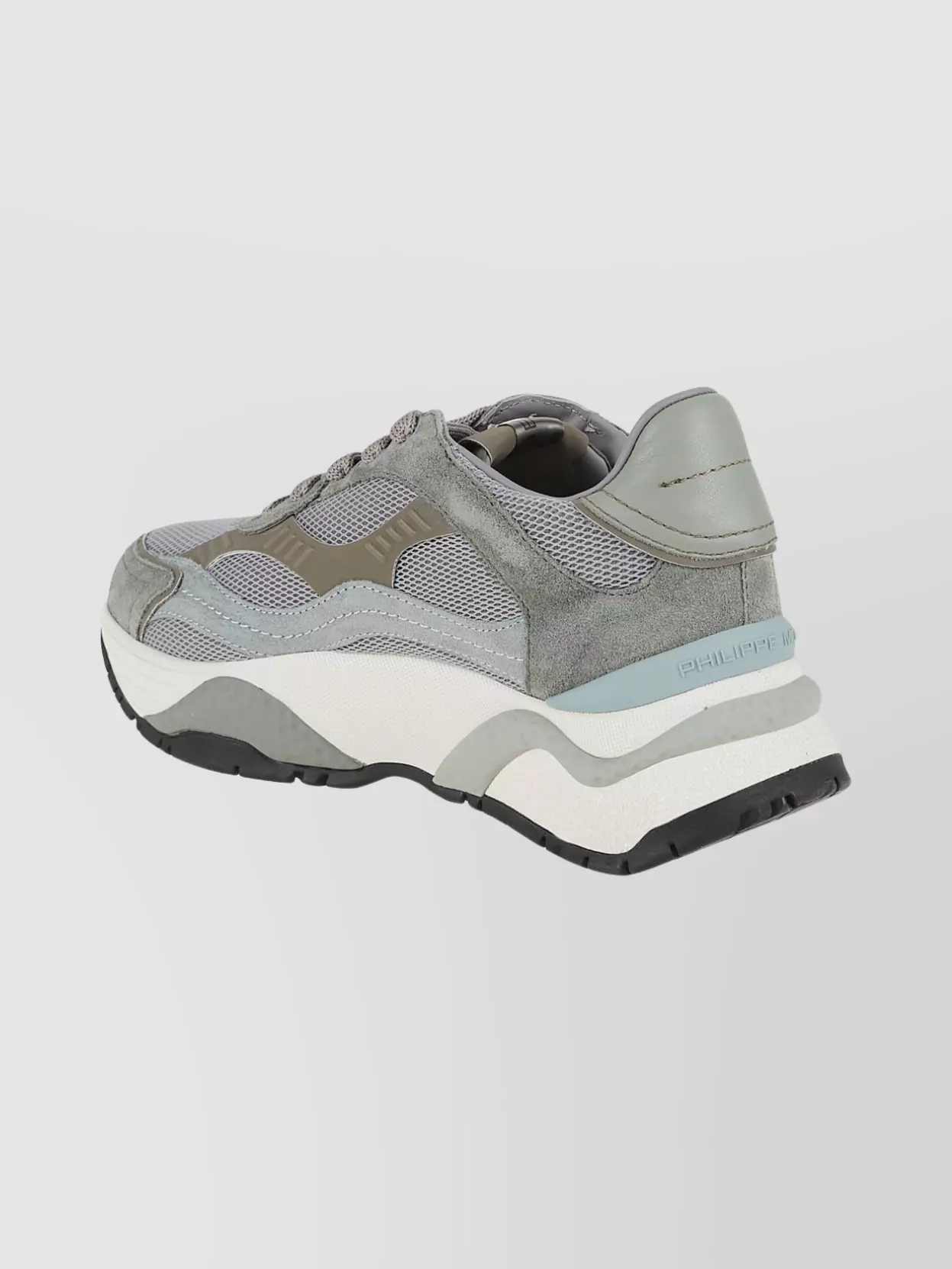Philippe Model Low Top Sneakers For Women In Gray