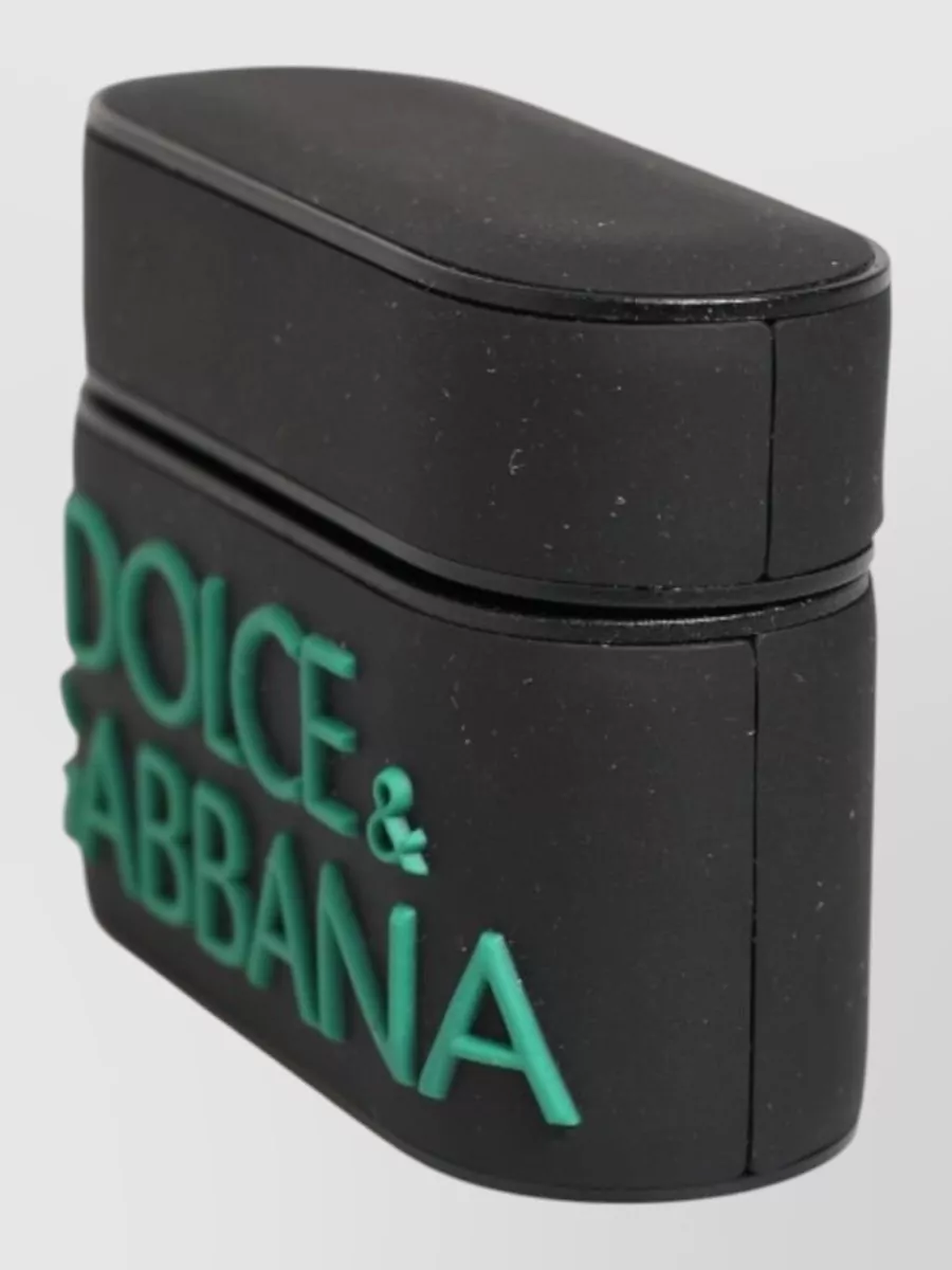 Dolce&Gabbana Logo Embossed Airpods Case