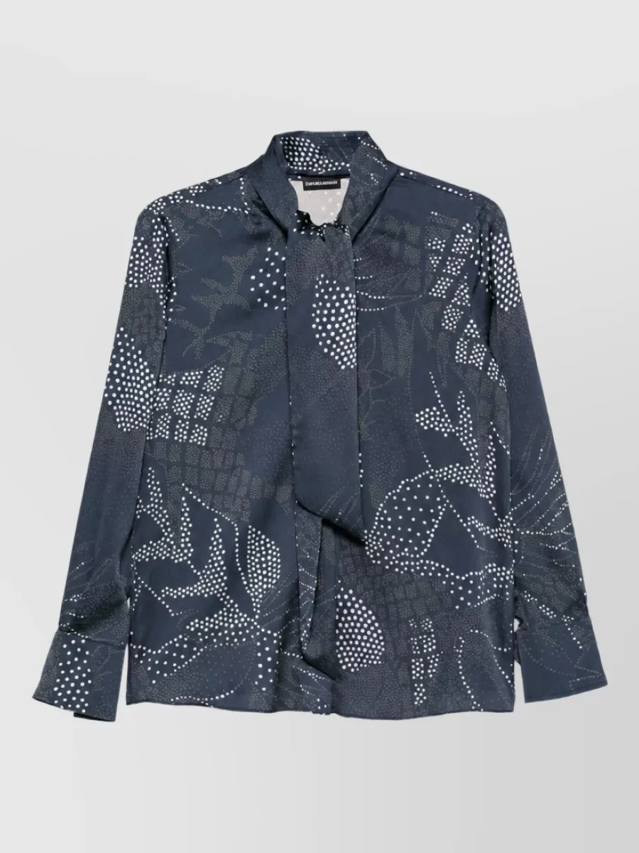 Emporio Armani Printed long-sleeve shirt