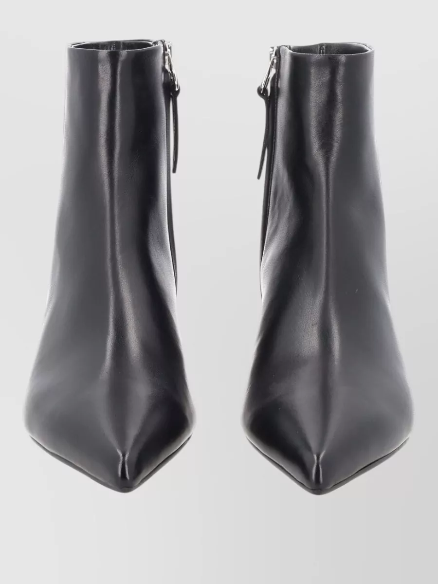 Aeyde Sofie Kitten Heel Pointed Toe Ankle Boots