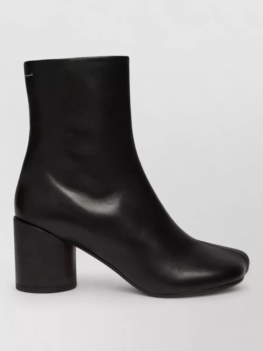 Mm6 Maison Margiela Leather Ankle Boots