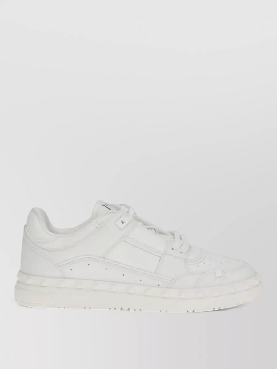 Valentino Garavani Calf Leather Low-Top Sneakers