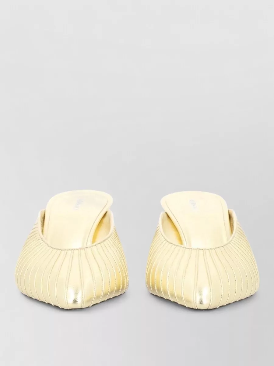 Versace leather mules