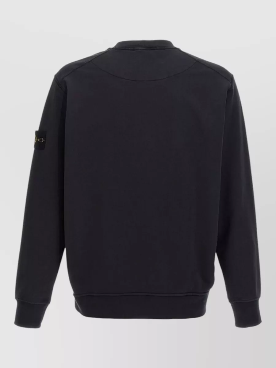 Stone Island Organic Cotton Regular-Fit Crewneck Sweatshirt