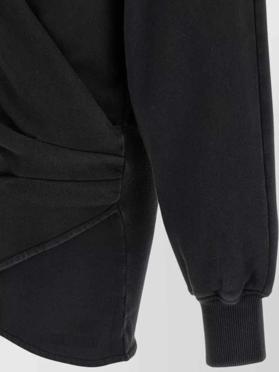 The Attico Cotton Hooded Mini Dress