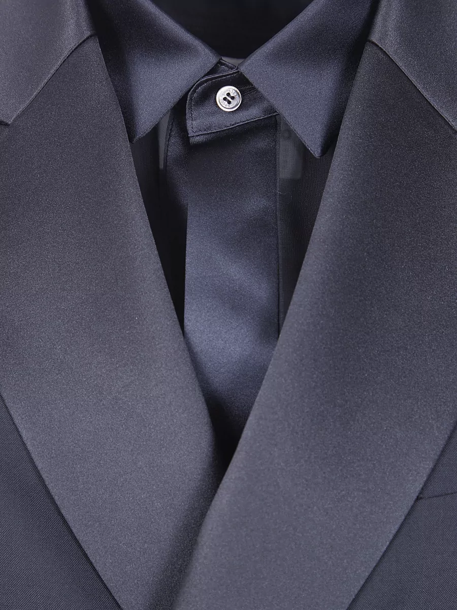 Sacai Tailored Vest Jacket Button Detail Pleated Back