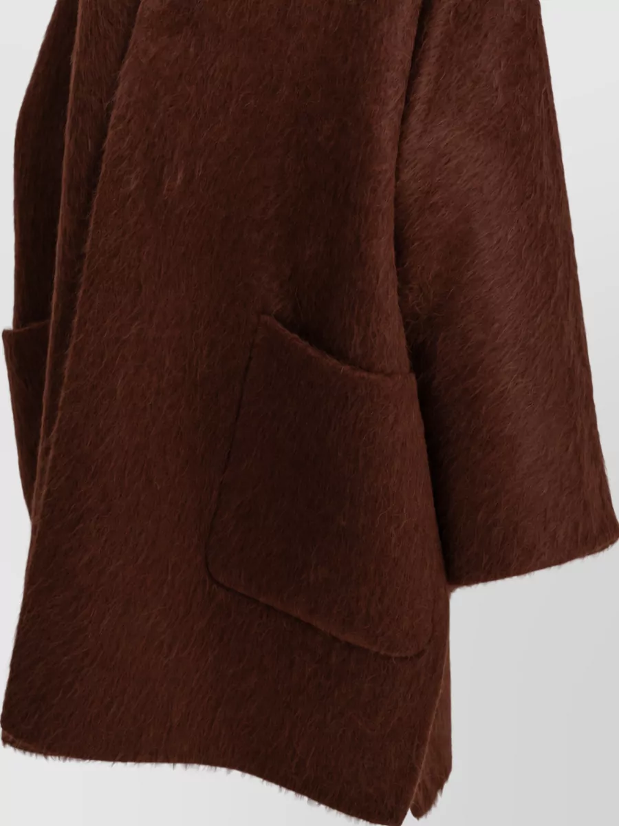 Max Mara Alpaca Wool Oversized Coat