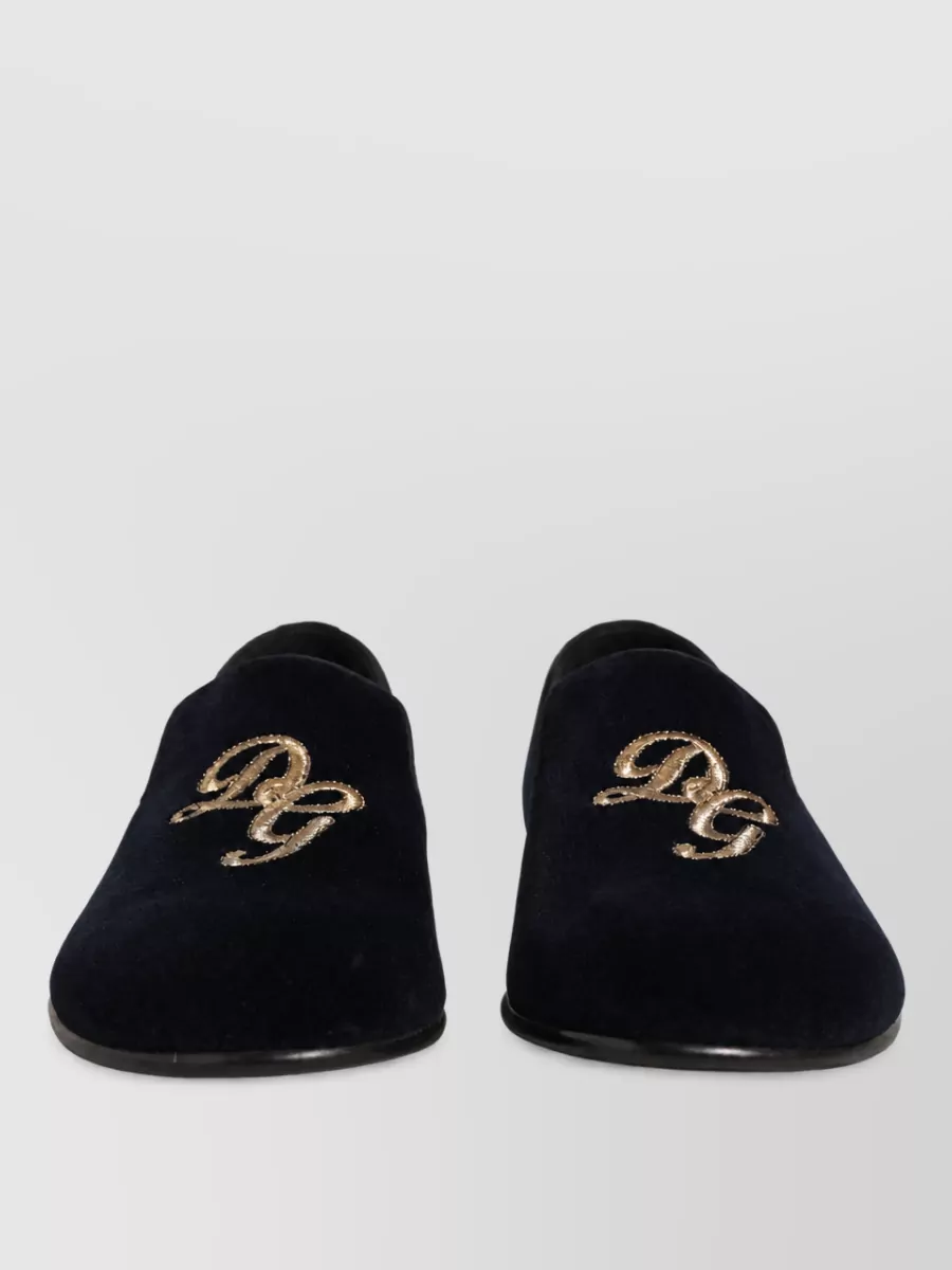 Dolce&Gabbana Suede Slippers