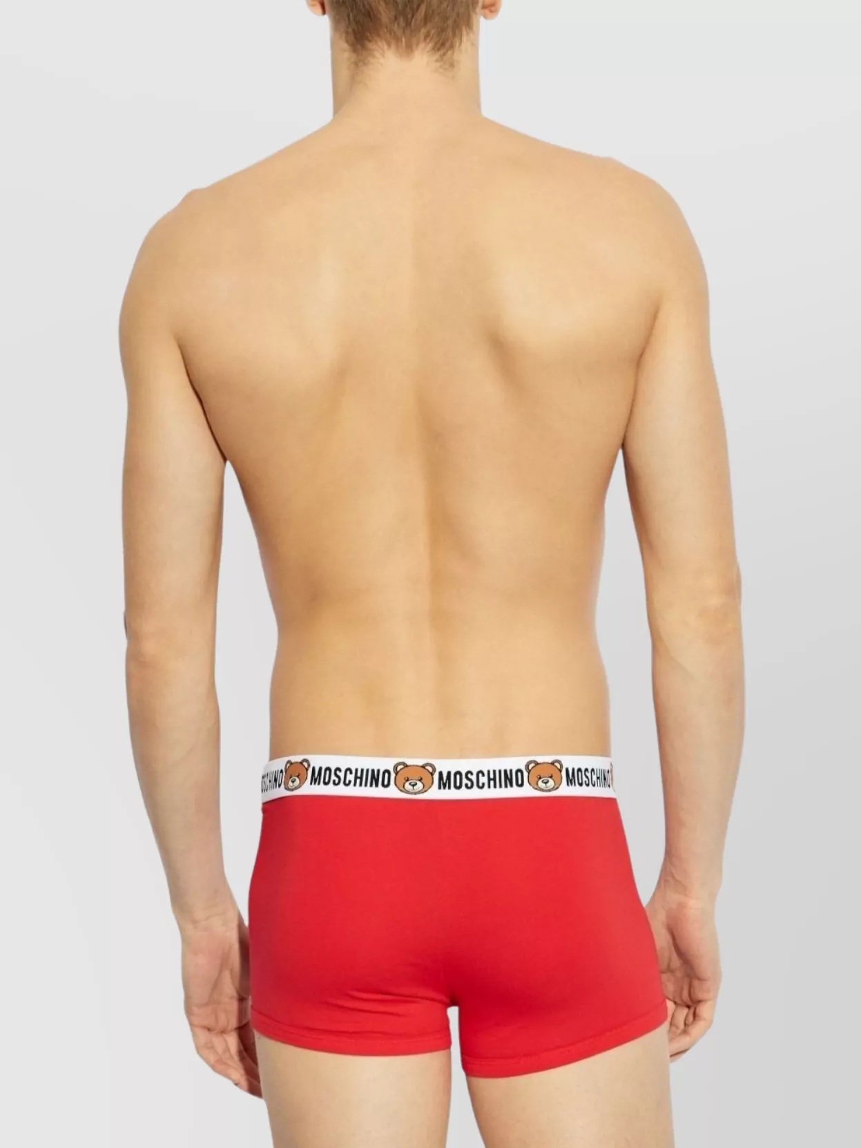 Moschino Bear Motif Stretch-Design Hosiery