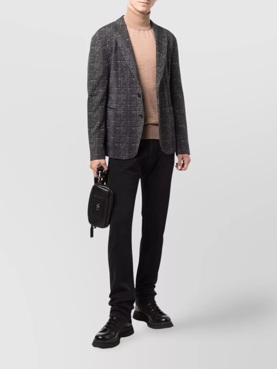 Emporio Armani Denim Low-Rise Straight-Leg Jeans