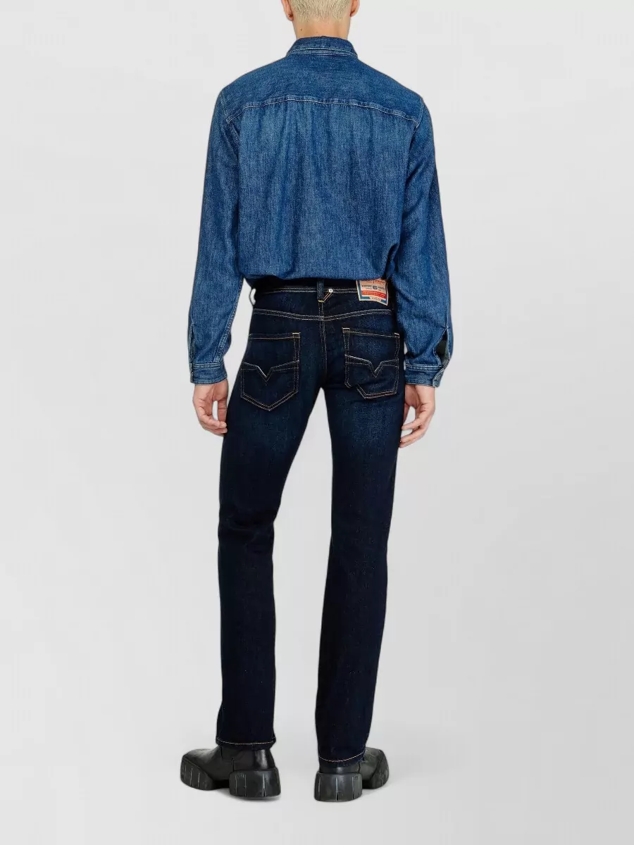 Diesel Denim Straight-Leg Jeans